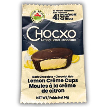 CHOCXO MOULE AU CHOCOLAT À LA CRÈME DE CITRON BIOLOGIQUE - 14 G