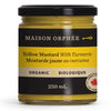 MOUTARDE JAUNE AU CURCUMA BIO - 250 ML