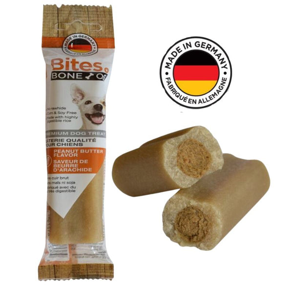 BITES OS - GÂTERIE POUR CHIENS À SAVEUR DE BEURRE D'ARACHIDE - 86 g