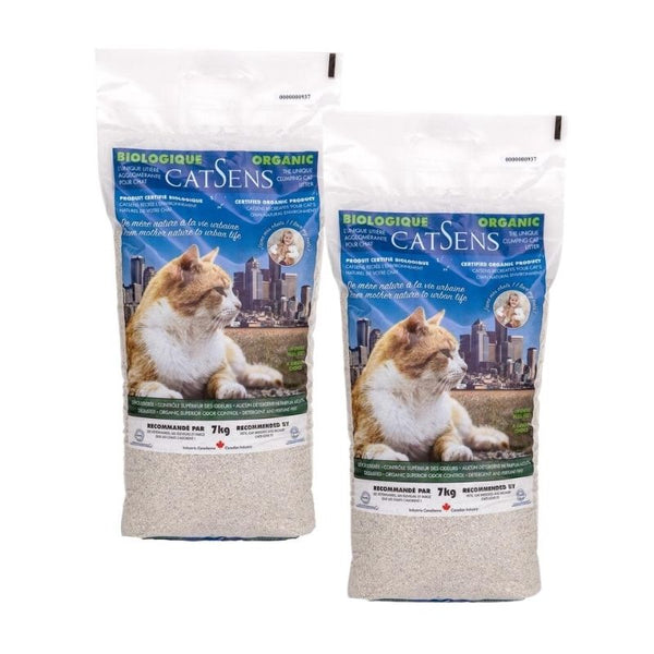 LITIÈRE AGGLOMÉRANTE BIOLOGIQUE CATSENS - 7 KG