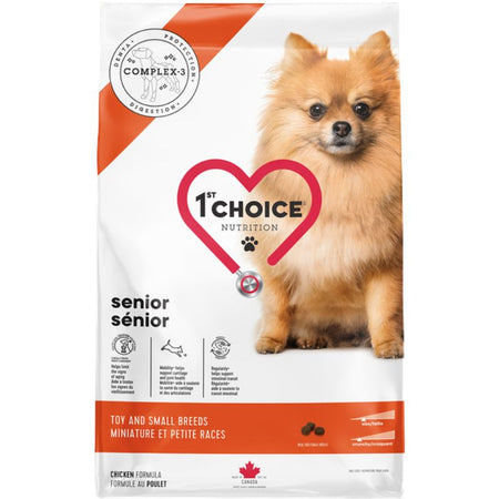 1ST CHOICE - FORMULE SÉNIOR MINIATURE ET PETITE RACE AU POULET 5KG