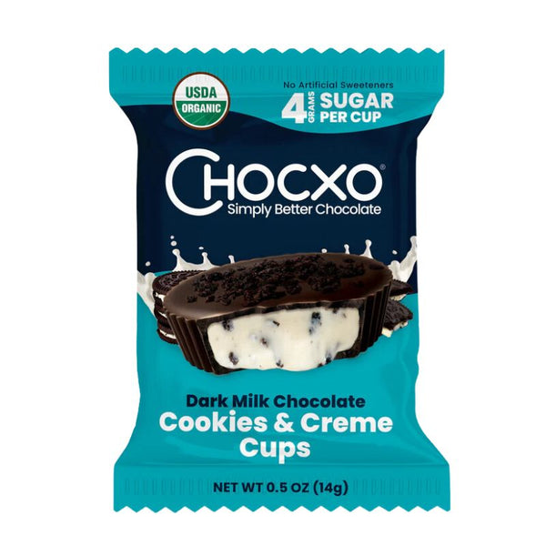 CHOCXO MOULE AU CHOCOLAT BIOLOGIQUE BISCUITS ET CRÈME - 14 G