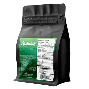 CAFÉ MOULU DÉCAFÉINÉ MEXICO, BIOLOGIQUE ET ÉQUITABLE - 200 G