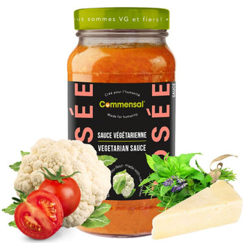 COMMENSAL - SAUCE VÉGÉTARIENNE ROSÉE - 650 ML