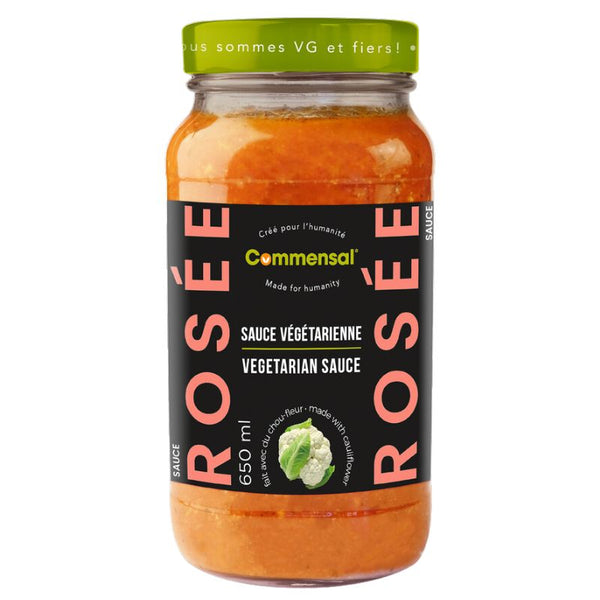 Commensal COMMENSAL - SAUCE VÉGÉTARIENNE ROSÉE - 650 ML – ÉconoAchat Beauce