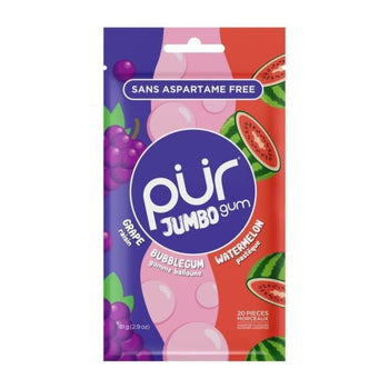 GOMME JUMBO - RAISIN GOMME BALLOUNE MELON D'EAU  - 20 MORCEAUX