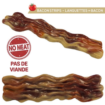 BITES - GÂTERIES NATURELLES POUR CHIENS EN FORME DE TRANCHE DE BACON (2)