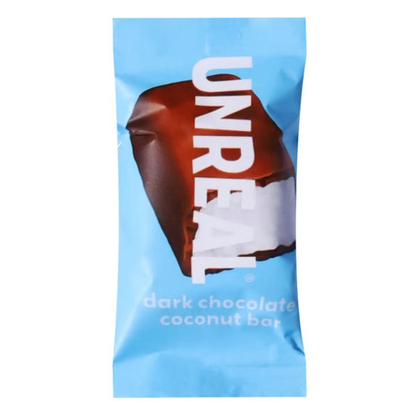 UNREAL BOUCHÉE MINIATURE À LA NOIX DE COCO ET AU CHOCOLAT NOIR - 15 G