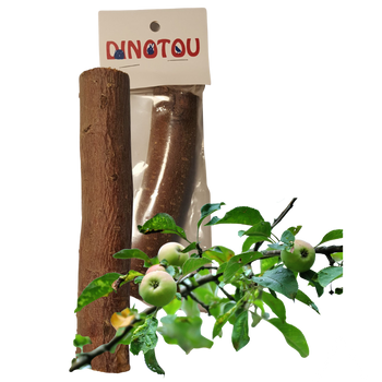 BILLOT DE BOIS DE POMMIER POUR RONGEURS ET LAPINS