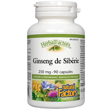 GINSENG DE SIBÉRIE 250 mg - 90 capsules