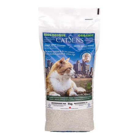 LITIÈRE AGGLOMÉRANTE BIOLOGIQUE CATSENS - 7 KG